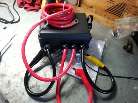 1992 Ford Bronco - The wires on the solenoid do not match what is in the diagram. Just make sure that the long red wire goes to the positive ( ) on the batter…
