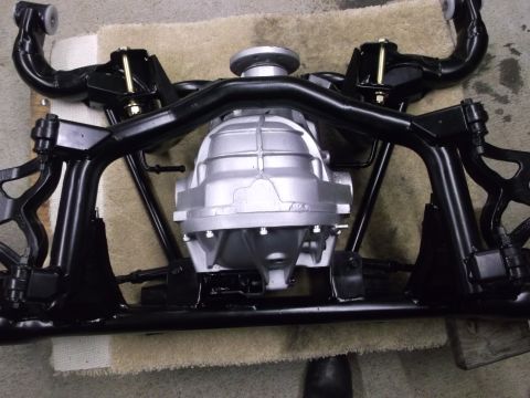 1967 Ford Mustang - Installed Ford Racing reinforcing rear cover, should add a lot of protection.