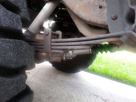 1992 Ford Bronco - It was suggested that I might try lubing the spring packs. I guess after a while, rust and so forth can cause them to see..my rig has seen…