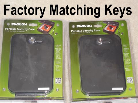 2004 Land Rover Land Rover - Key-matched PAIR of gun (& valuable) cases