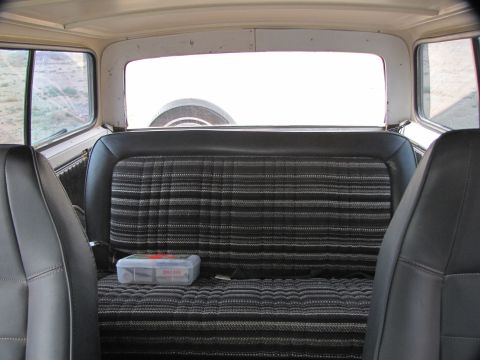 1978 Ford Bronco - Interior rear