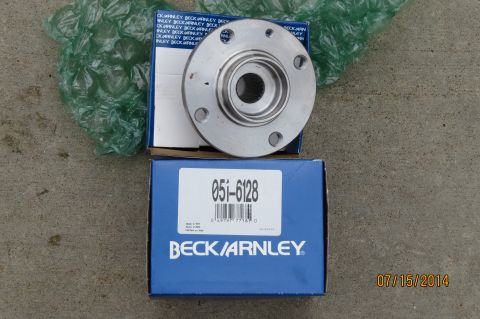 1985 Volkswagen Jetta - Beck/Arnley wheel hub assembly, part number 051-6128, shown with packaging.