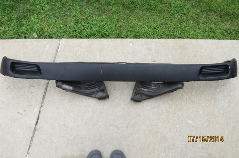 1985 Volkswagen Jetta - Front bumper for a Volkswagen Jetta, likely from the 1980s or 1990s.