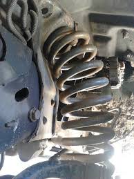 1996 Ford Bronco - this is what happens when you cut the shock mount section of the stock coilbuckets (for mounting F250 shock towers inplace), don't reinforc…