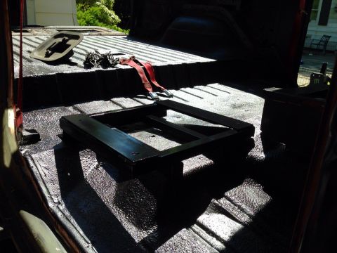 1979 Ford Bronco - Rewelded and painted the seat brackets
