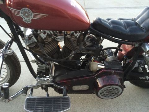 1975 Harley-Davidson FXRT Sport Glide - 1975 Shovelhead - $2800 basket case in 2014