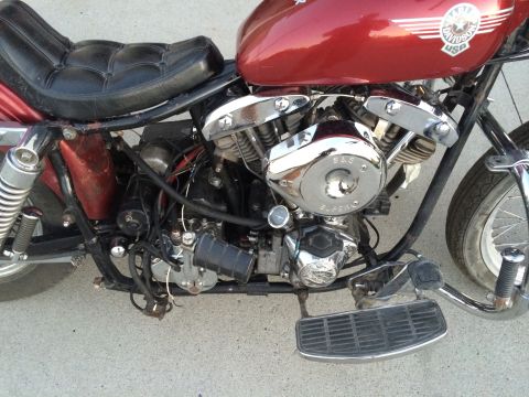 1975 Harley-Davidson FXRT Sport Glide - 1975 Shovelhead - $2800 basket case in 2014