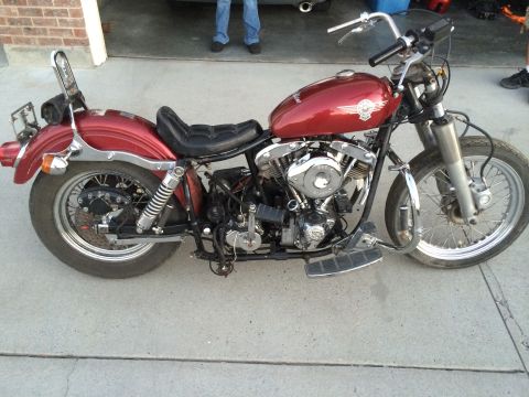 1975 Harley-Davidson FXRT Sport Glide - 1975 Shovelhead - $2800 basket case in 2014
