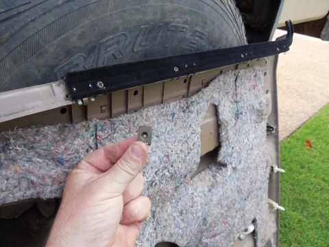 1983 Ford Bronco - Because this door panel is damaged, and because good replacements are very hard to find (new aftermarket are ridiculously expensive & made…
