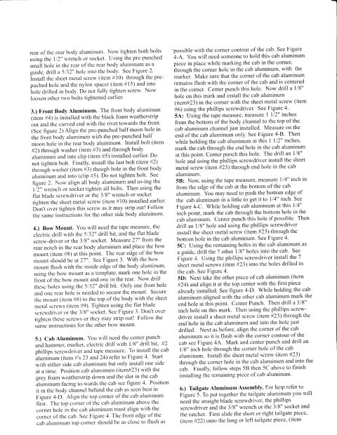 1995 Ford Bronco - Bronco Grave Yard Soft top installation manual