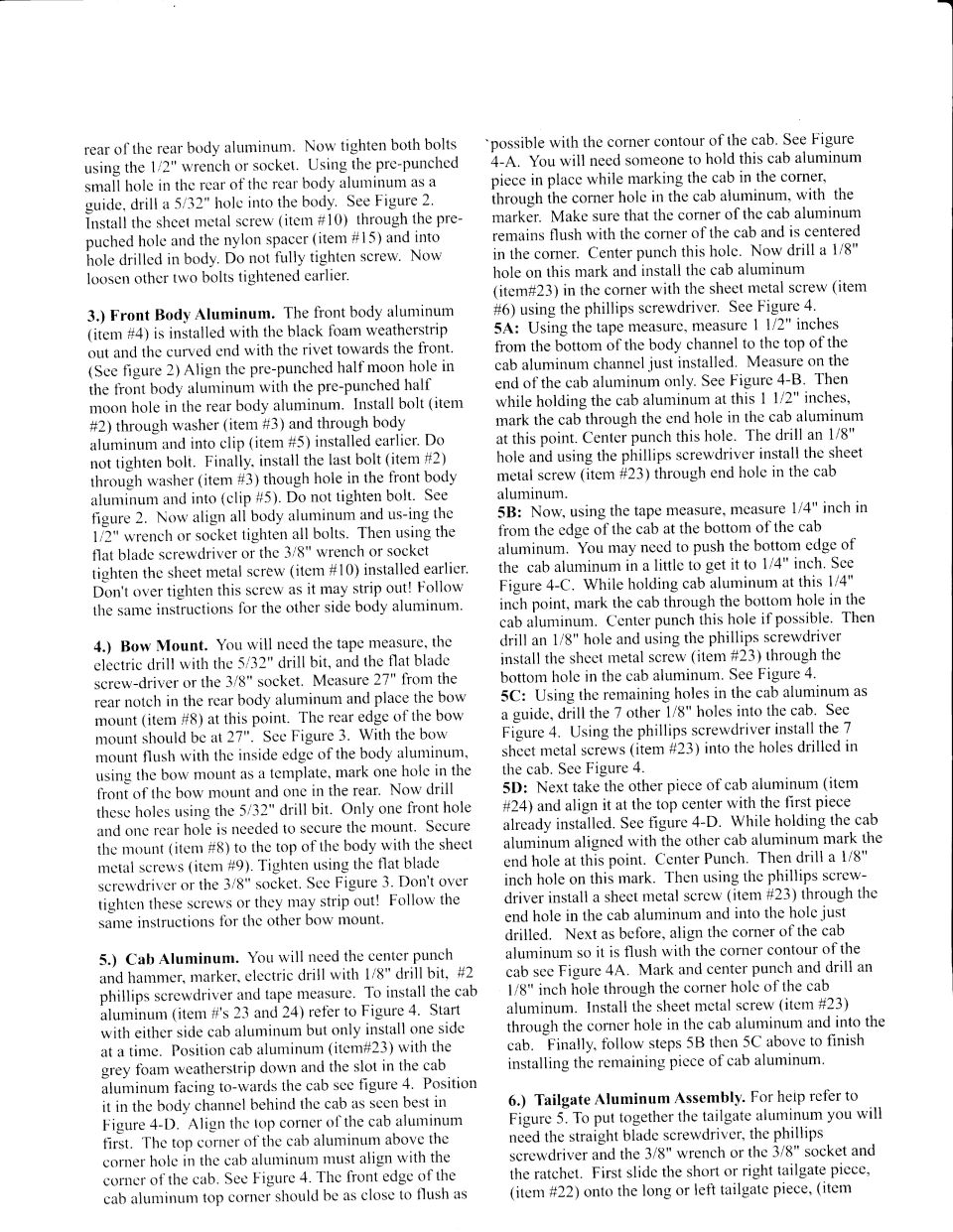 Bronco Grave Yard Soft top installation manual