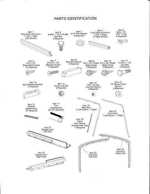 1995 Ford Bronco - Bronco Grave Yard Soft top installation manual