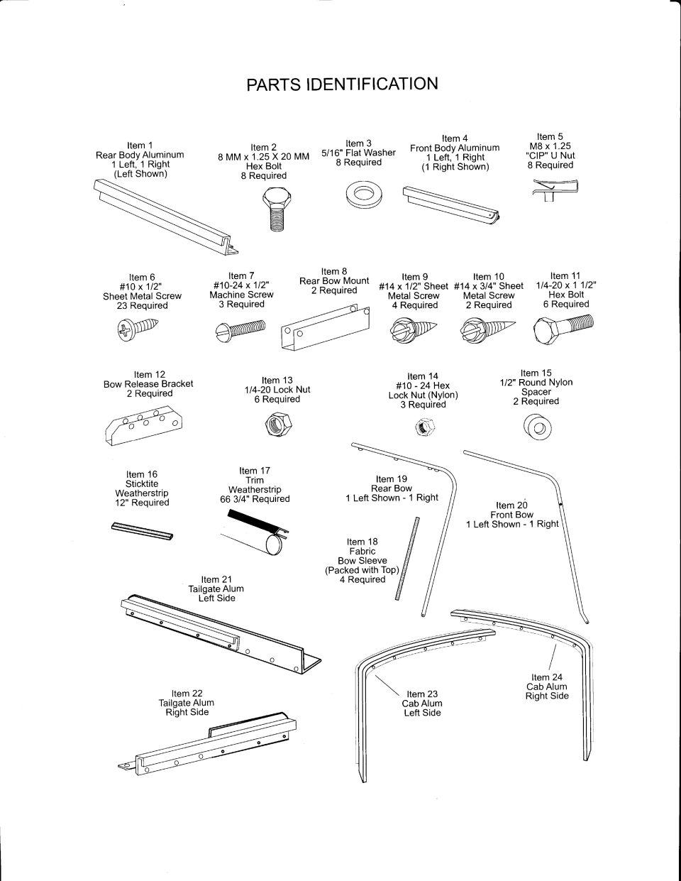 Bronco Grave Yard Soft top installation manual