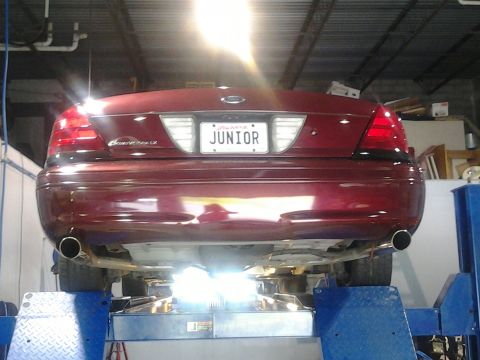 2004 Ford Crown Victoria - Seeing my baby for first time since Feb.
