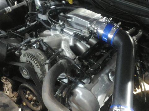 2004 Ford Crown Victoria - New TFS Cam Covers Installed.
