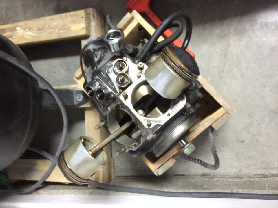 1975 Shovelhead - teardown motor