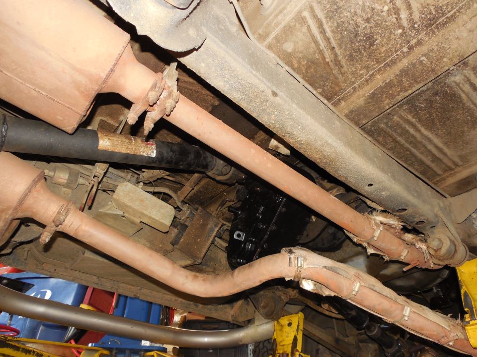 It shouldn't take long to make this t-case match the rest of the truck.