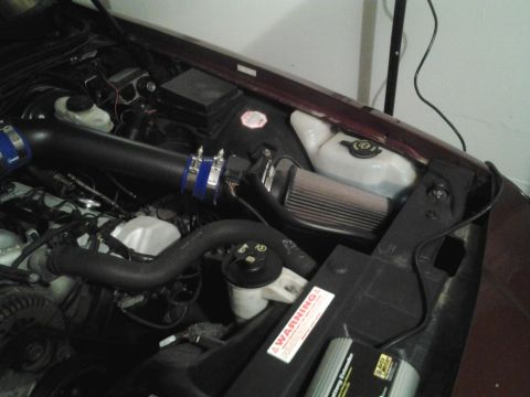 2004 Ford Crown Victoria - Modified the Heat Shield