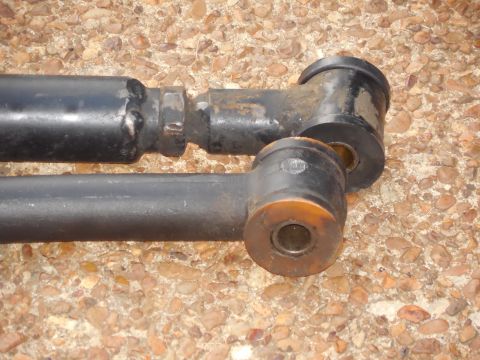 1975 Ford Bronco - We needed the adjustable track bar to align the axle under the frame, but it's at its minimum length now, and it's too long. So I'm moving…