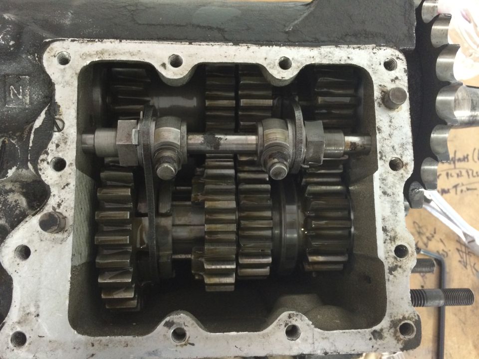 1975 Shovelhead 4 spd transmission rebuild