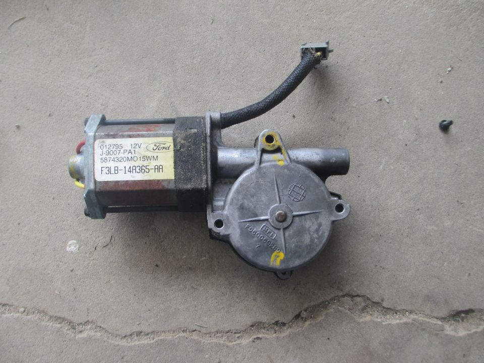 LH Window Motor Removed