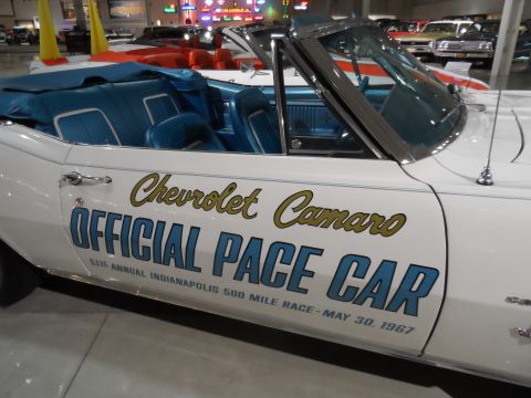 1971 Ford Ranchero - This Chevrolet Camaro served as the official pace car for the 51st Annual Indianapolis 500 Mile Race on May 30, 1967.