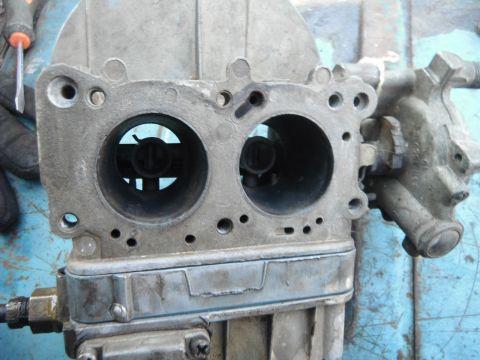 1972 International Scout II - Carburetor part shown in detail, likely for an older vehicle engine.