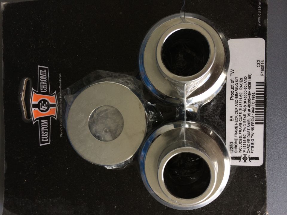 1975 Shovelhead timken bearings and frame cups