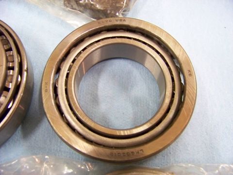 1999 Mercury Grand Marquis - A close-up view of a tapered roller bearing, identified by Koyo USA markings.