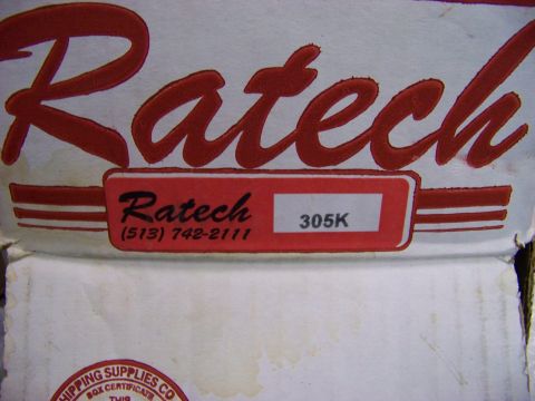 1999 Mercury Grand Marquis - A box labeled with the Ratech logo and part number 305K, along with a phone number.