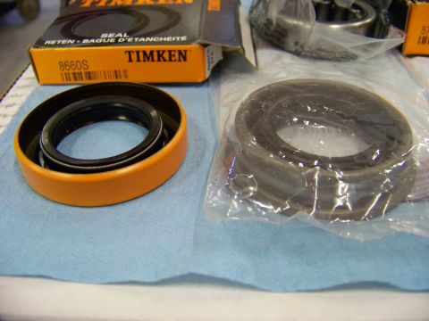 1999 Mercury Grand Marquis - Timken 8660S seal and a wheel bearing are shown, likely for a differential rebuild.