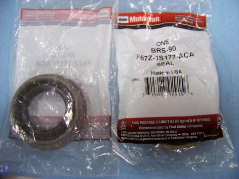 1999 Mercury Grand Marquis - Two Ford Motorcraft parts packages are shown, one with a seal and the other with part number F67Z-1S177-ACA.