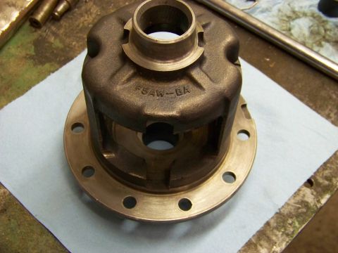 1999 Mercury Grand Marquis - Differential housing part with "FSAW-BA" casting mark, likely for a vehicle rebuild.