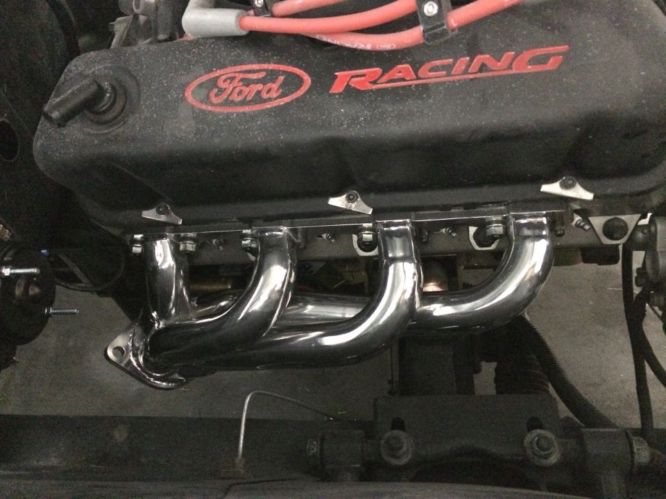 1965 Mustang ceramic coated headers
