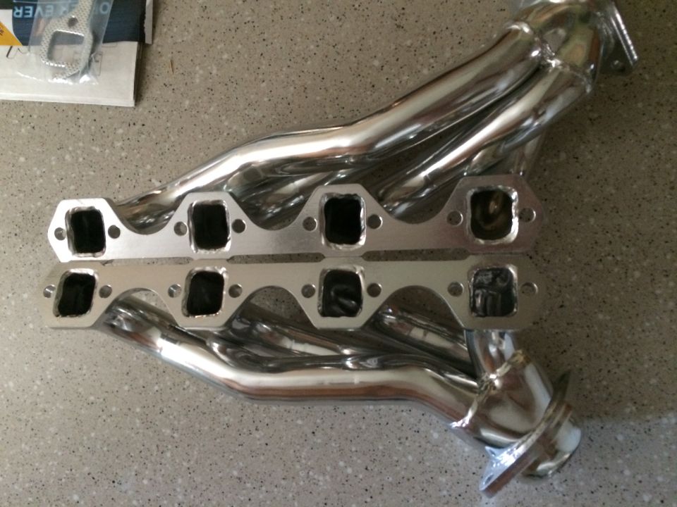 1965 Mustang ceramic coated headers