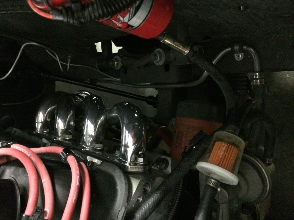 1965 Mustang ceramic coated headers