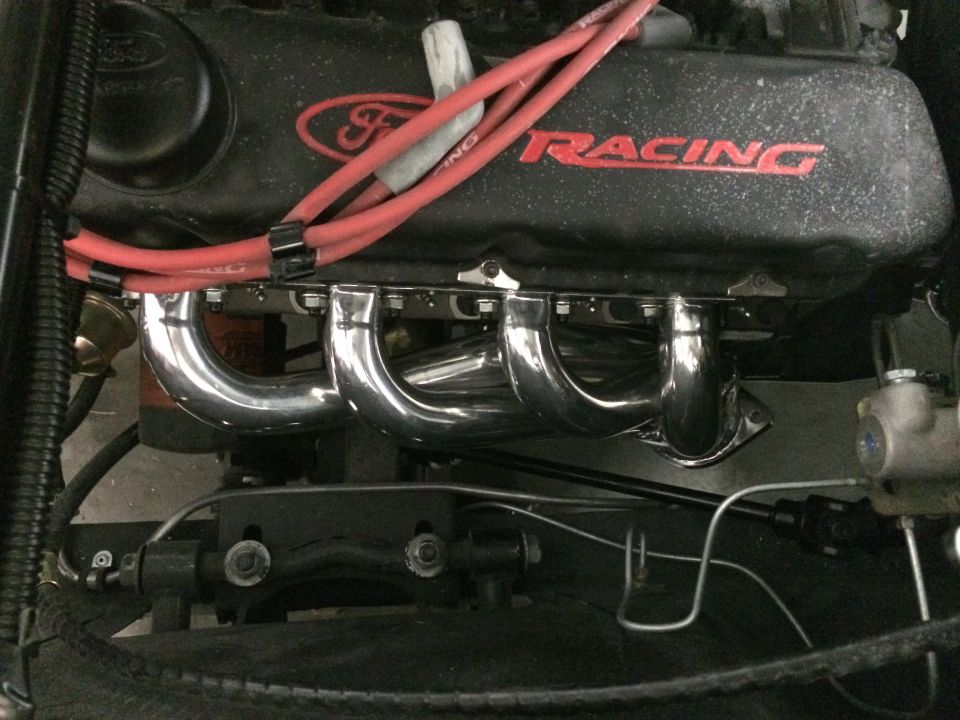 1965 Mustang ceramic coated headers