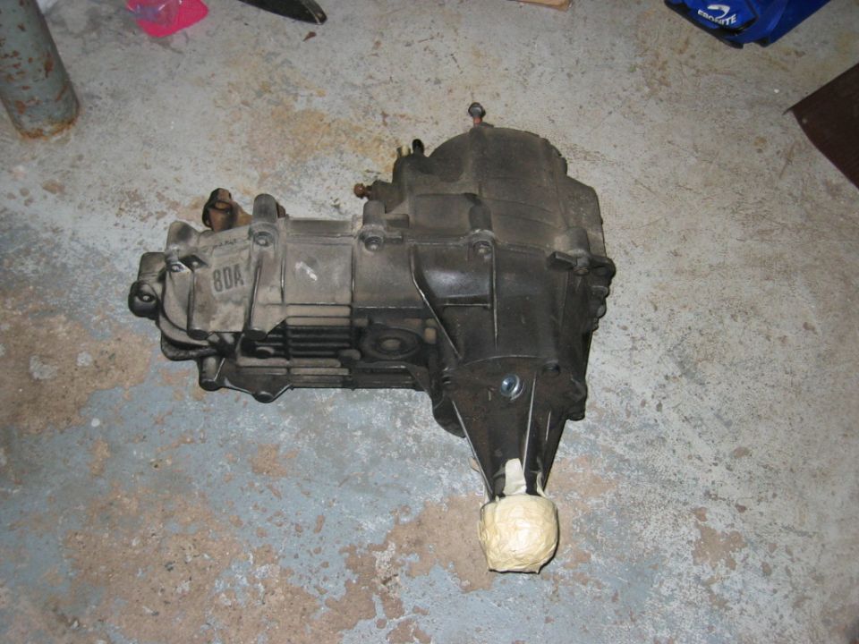 Transmission with "8DA" marking
