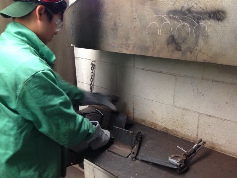1979 Ford Bronco - Welding the Mirror Bracket