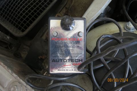 1985 Volkswagen GTI - Autotech Powermodule for K-Jetronic fuel injected Volkswagens, made in USA.