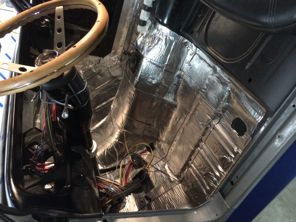 65 Mustang Peel and Seal front floor boards