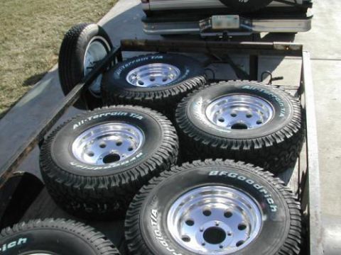 1996 Ford Bronco - New 33x12.50 BFG All Terrains on Eagle 589 15x8.