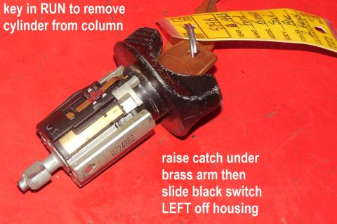 1983 Ford Bronco - If the key-in switch is damaged, it can be discarded. This one is OK, so I removed it carefully. [url=https://www.supermotors.net/registry/…