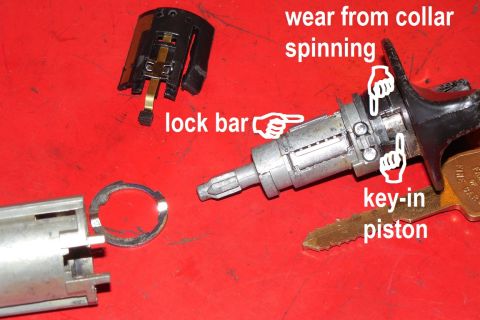 1983 Ford Bronco - Inspect all the working parts of the cylinder. If it's damaged or worn, don't waste your time trying this repair. Buy a new one and have a…