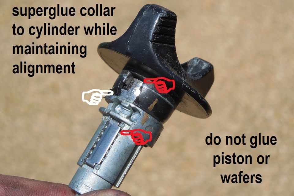 Apply glue to a small area and allow it to dry while holding alignment.  Recheck, and if necessary, break the glue and reset for perfect alignment.