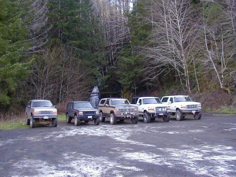 1978 Ford Bronco - A group shot