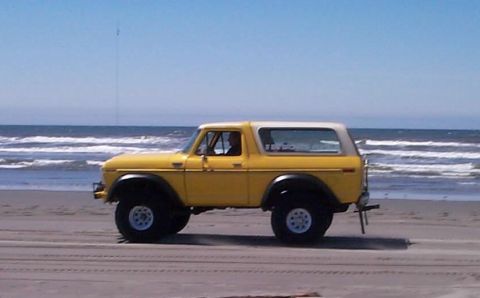 1978 Ford Bronco - At Ft.Stevens,Or 2002 w/ Anne, Alvey, Ken K. and myself.