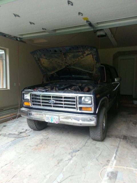 1986 Ford Bronco - troubleshooting bad starter ground after sitting for 5 months.