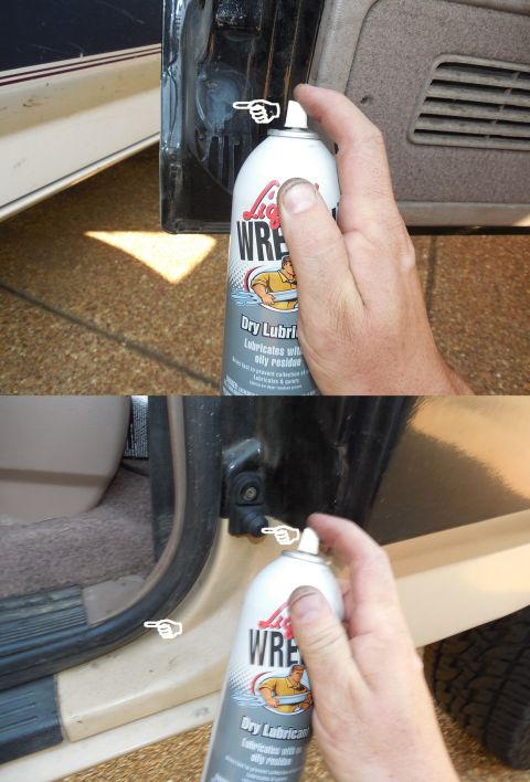 1983 Ford Bronco - Any rubber part that touches a door should be lubricated to keep it from adhering & tearing. I'm using TDL on the front doors because it wo…