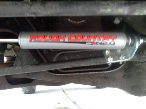 1996 Ford Bronco - Done Added the included sticker for the cool factor As for functionality it works great, takes all the play out of the steering wheel and g…